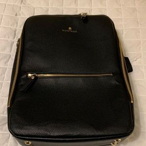Montage black backpack